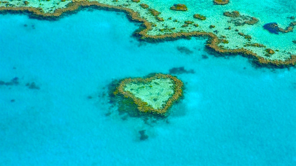 Heart Reef - Whitsunday Islands Flug - Queensland