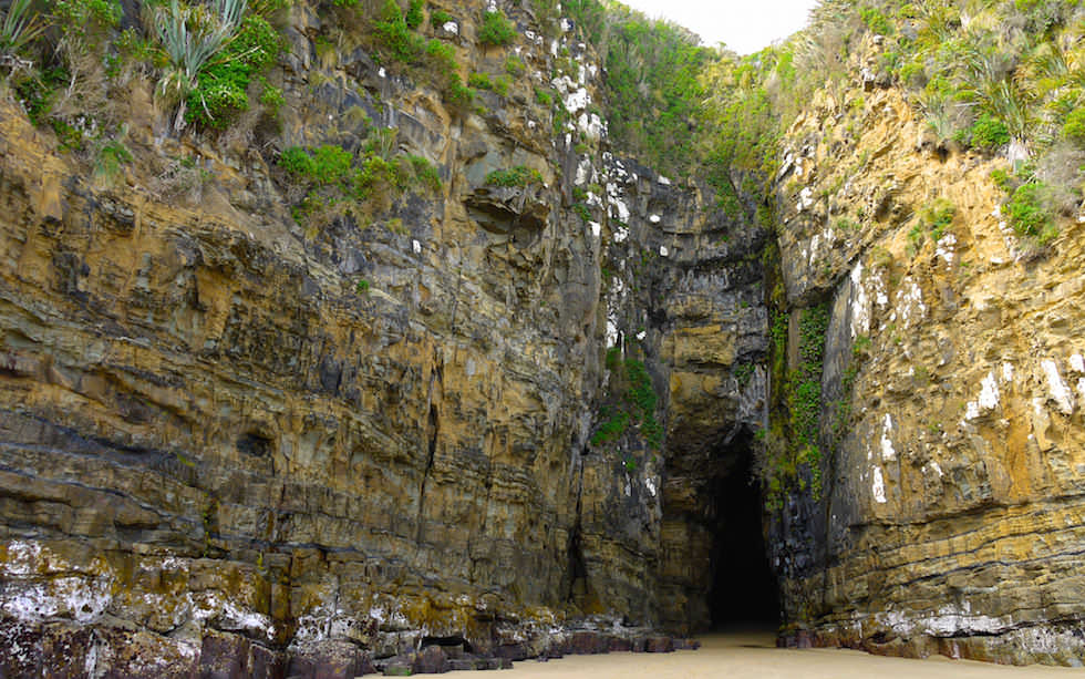 Cathedral Cave Catlins New Zealand South Island