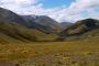 Lindis Pass & Neuseeland’s Tussock Gräser Landschaft