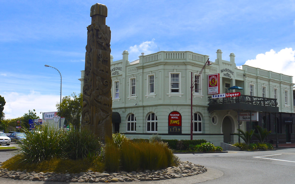 Gisborne City Eastland Gizzi on North Island NZ