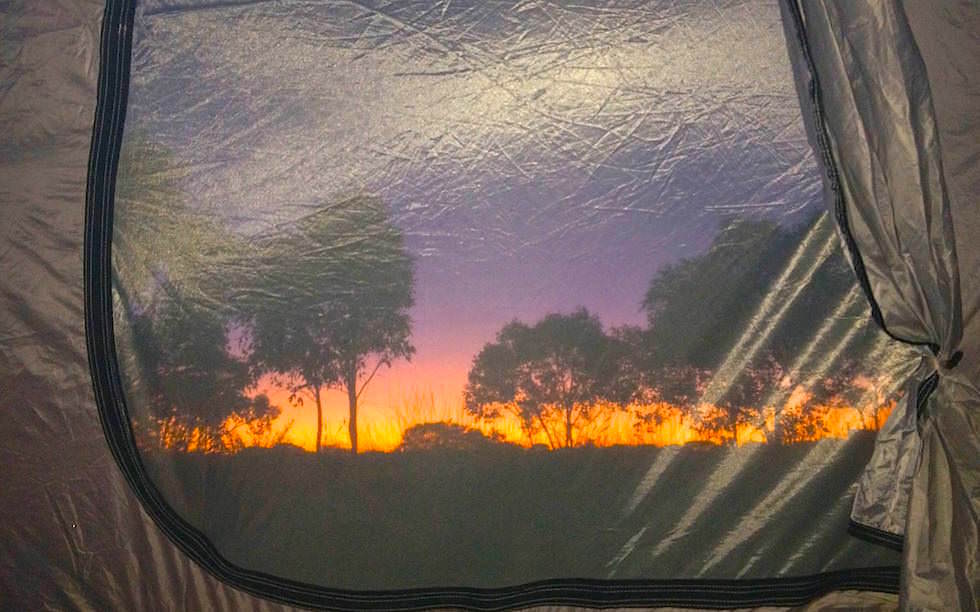 Sunrise at Devil Marbles Center Australia Northern Territory
