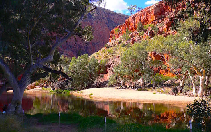 Ellery Creek Big Hole MacDonnell National Park - Alice Springs - MacDonnell Range