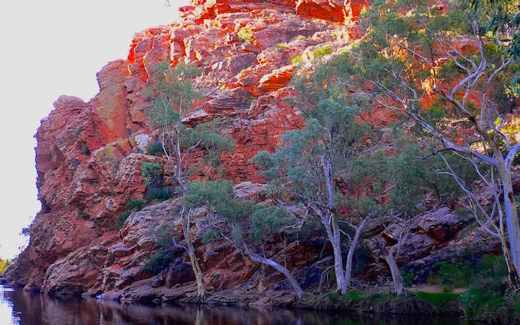 Elley Creek Big Hole MacDonnell National Park - Alice Springs - MacDonnell Range