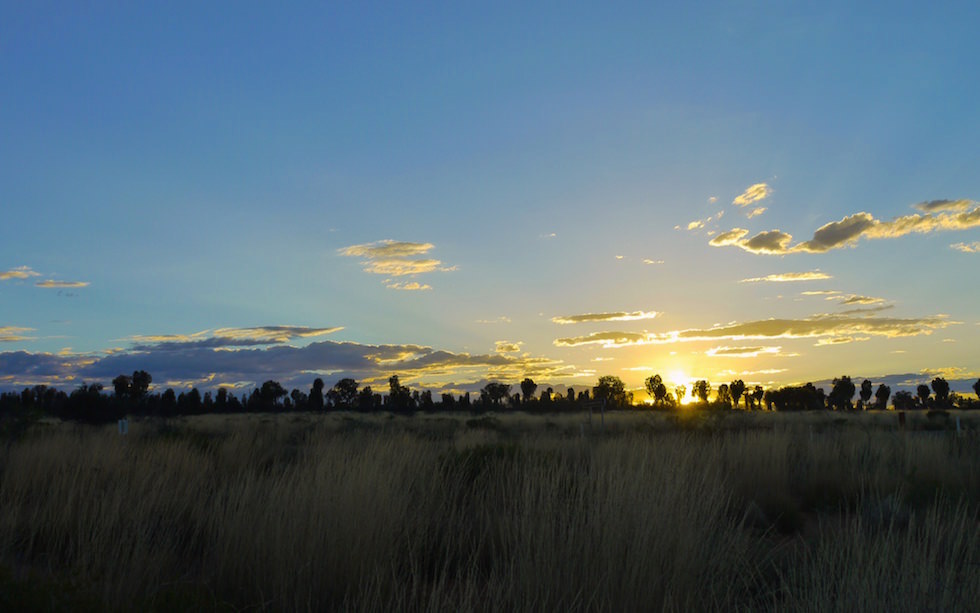Sunrise Uluru - Ayres Rock - Northern Territory Australia