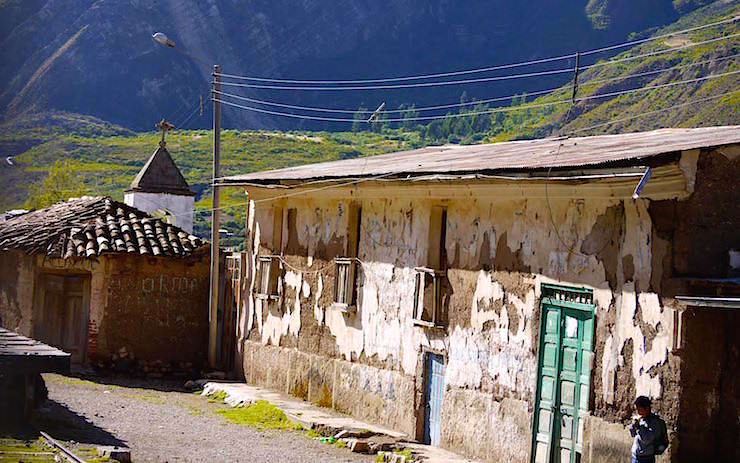 Huancayo Huancavelica mit Zug El Tren Macho 
