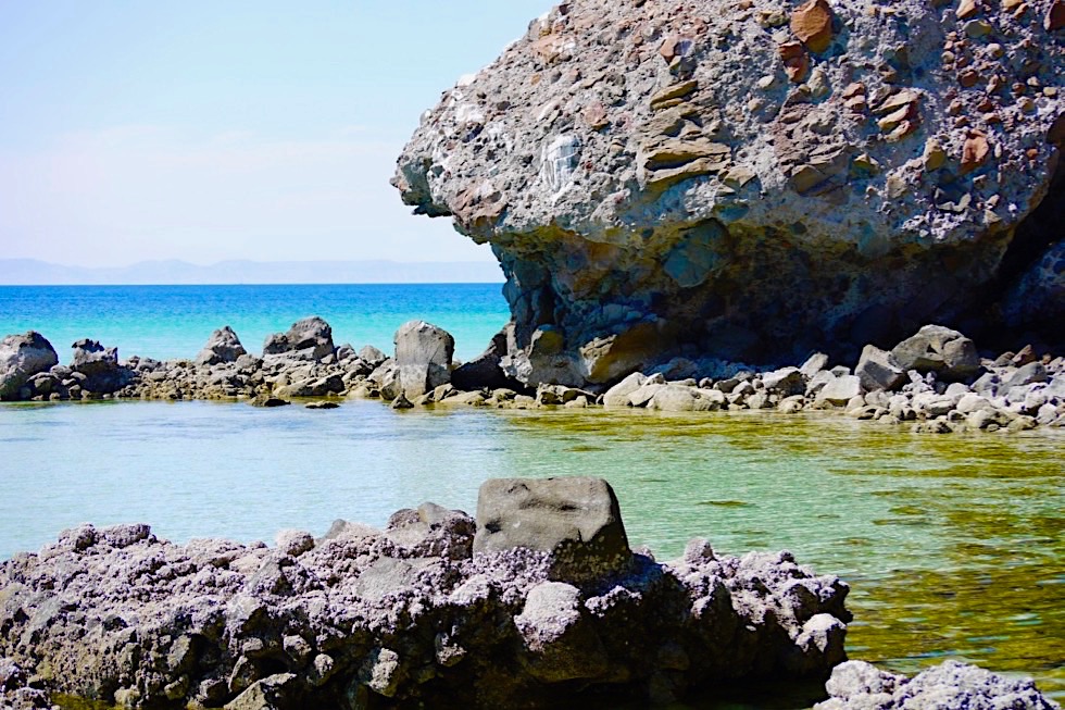 Punta Balandra: einer der schönsten Traumbuchten mit bizarre Felsformationen - La Paz Baja California - Mexiko