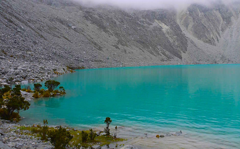 Laguna 69 - Lake 69 - Nationalpark Huascaran bei Huaraz in Peru
