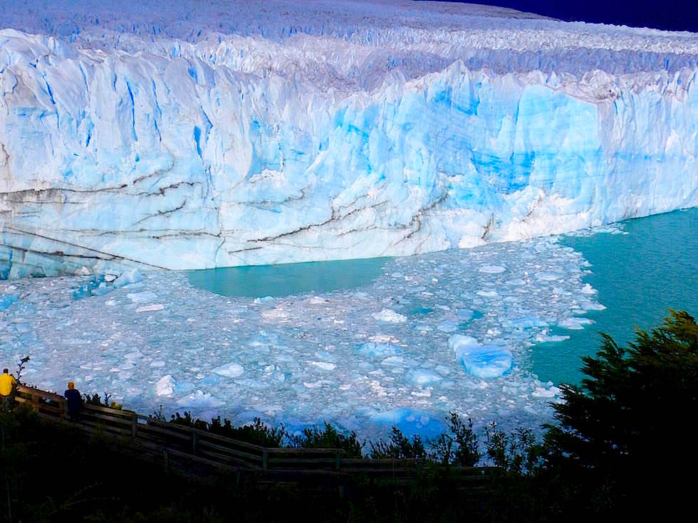 Aussichtsplattform Perito Moreno Gletscher - Patagonien , Argentinien
