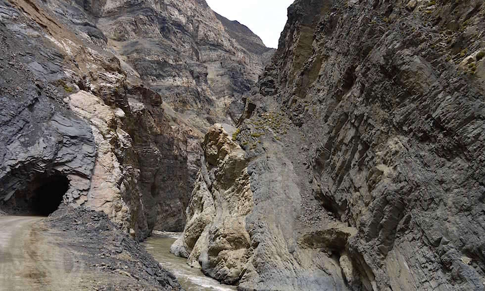 Tunnel - Canon del Pato - Entenschlucht - von Caraz nach Chimbote in Peru