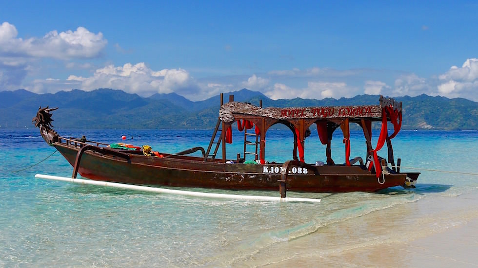 Gili Meno Insel bei Lombok Indonesien