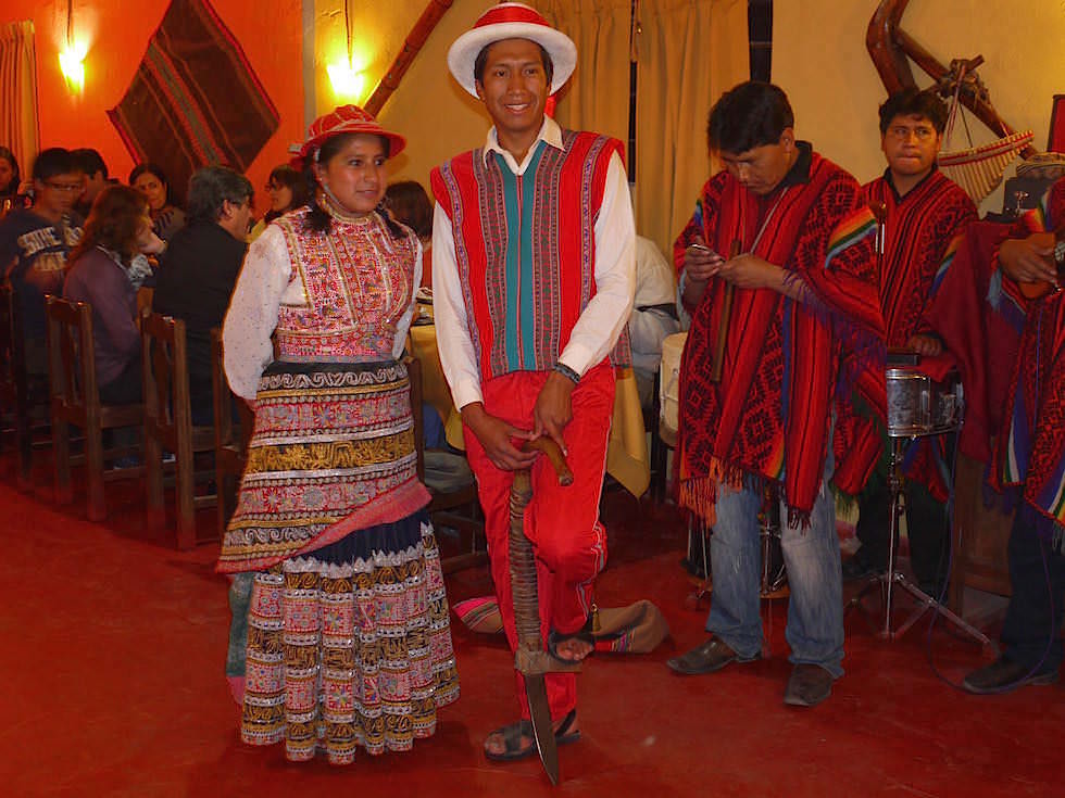 Tanzveranstaltung Colca Canyon Chivay Peru