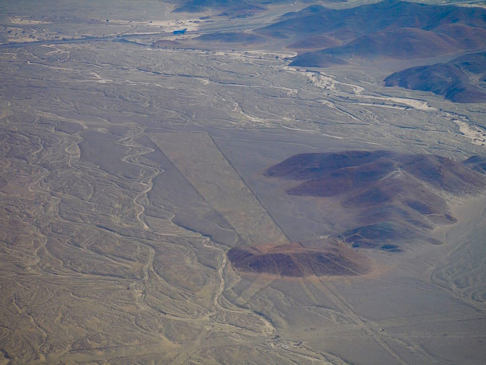 Trapez Nasca Lines Nasca Wüste Peru