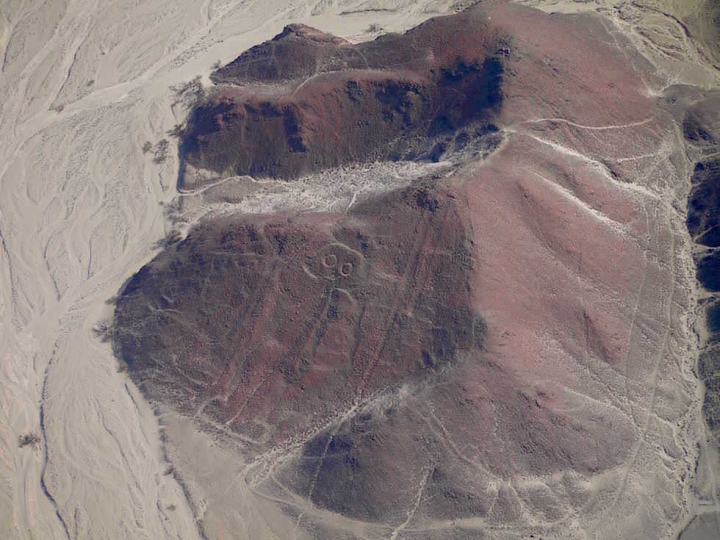 Astronaut Nasca Lines Nasca Wüste Peru