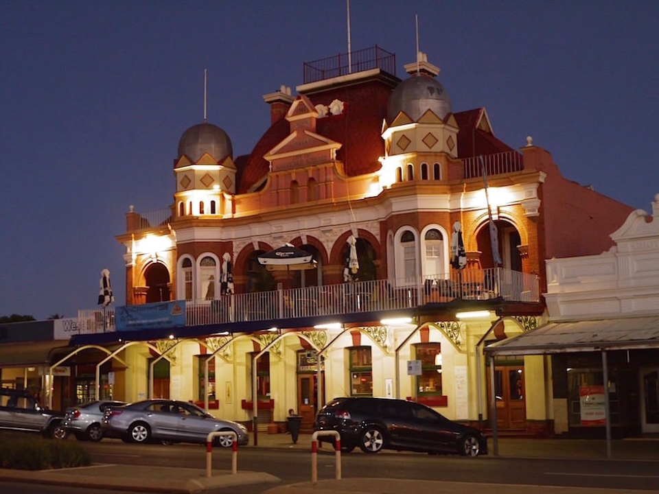 The York bei Nacht - Kalgoorlie - Western Australia