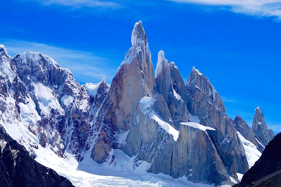 Blick auf den Cerro Torre & Cerro Egger - Patagonia - Argentinien