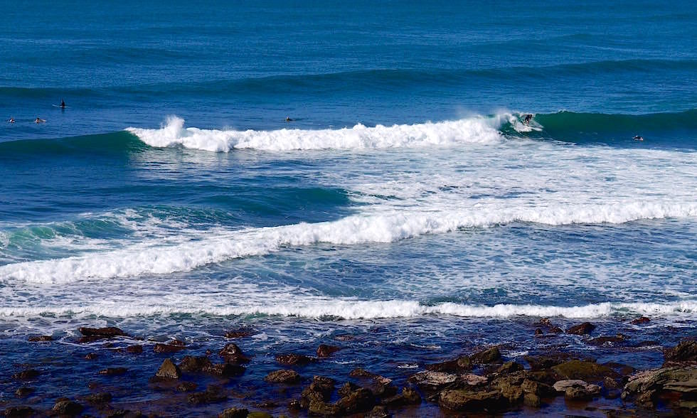 Surfen Shelly Beach Queensland