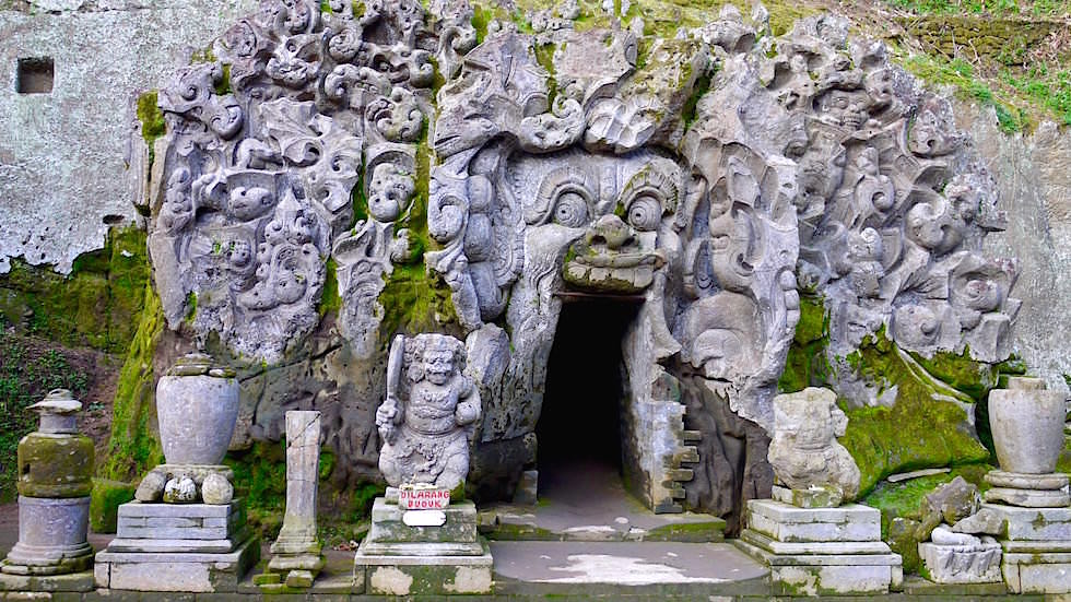 Goa Gajah - die Elefantenhöhle bei Ubud - Bali
