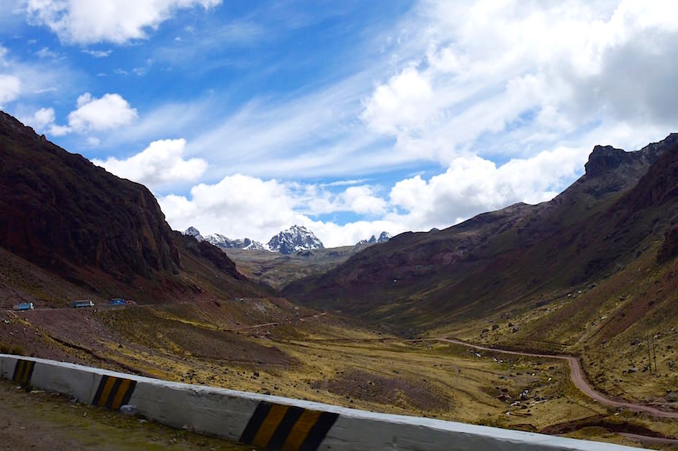 Straße zum Ticlio Pass - San Mateo - Peru