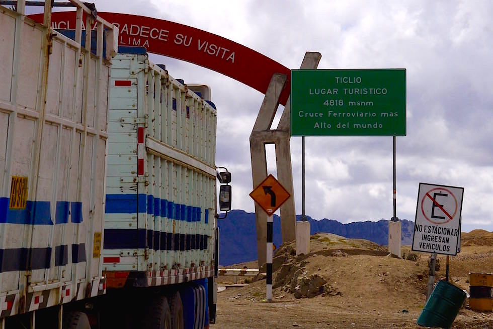 Abra de Anitcona - Ticlio Pass - San Mateo - Peru