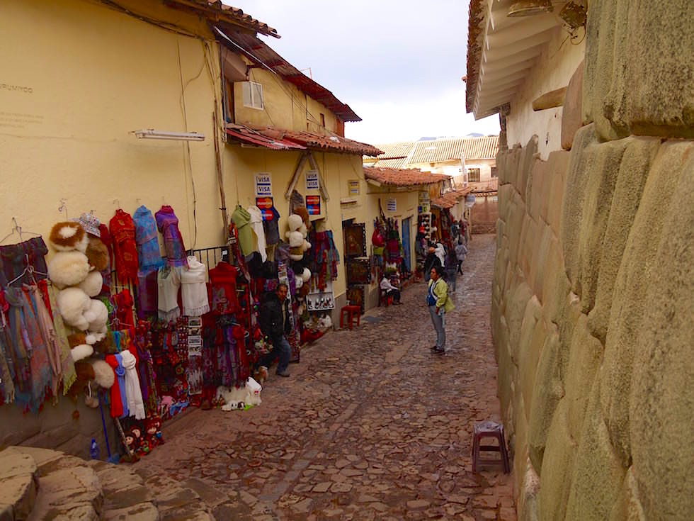 Gassen Verkauf - Cusco -Peru
