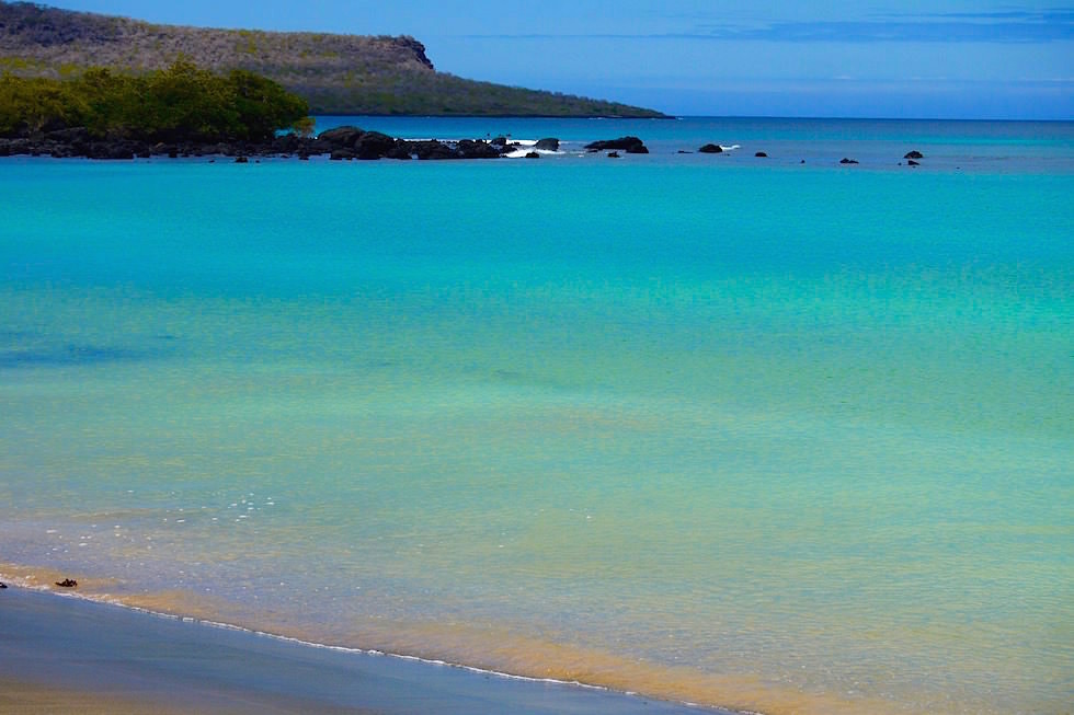 Strand und Bucht Post Office Bay - Floreana Galapagos