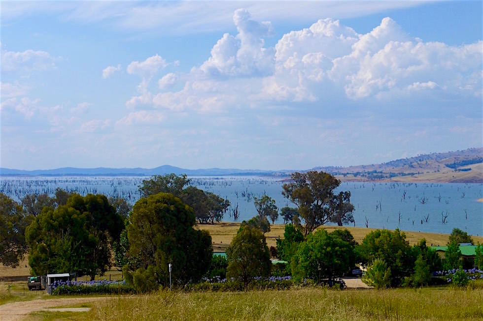 Blick auf dem Hume See - Victoria