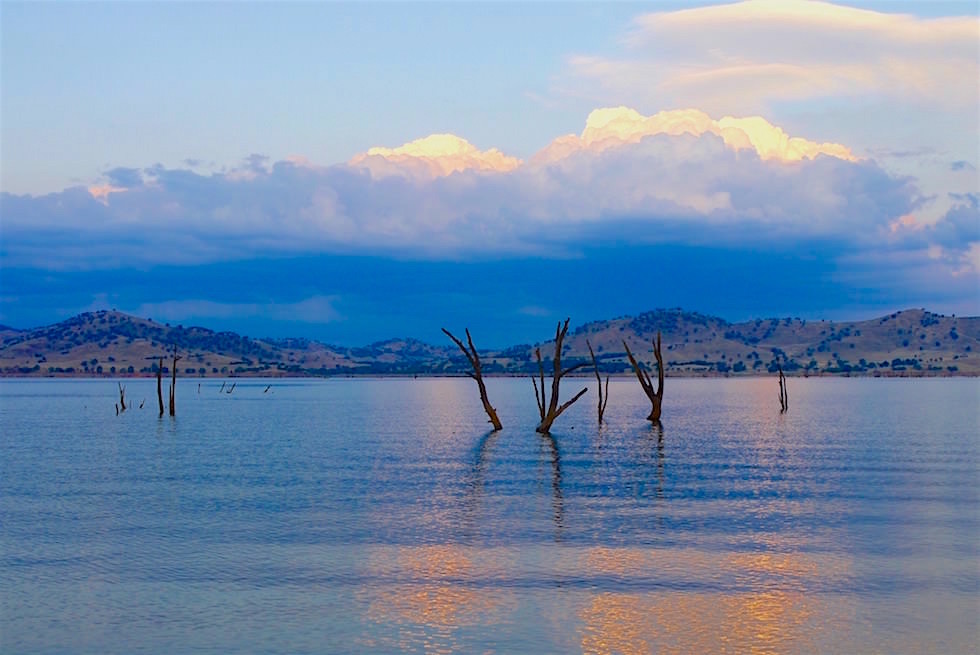 Lake Hume bei Sonnenuntergang - Victoria