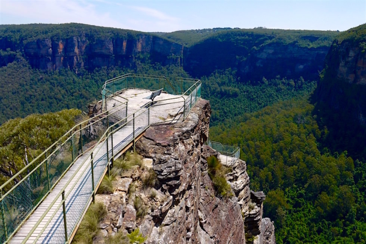 Der schönste Lookout in den Blue Mountains: Pulpit Lookout - NSW