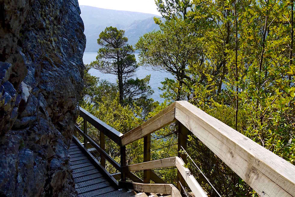 Blick auf den Dove Lake - Cradle Mountain - Tasmanien
