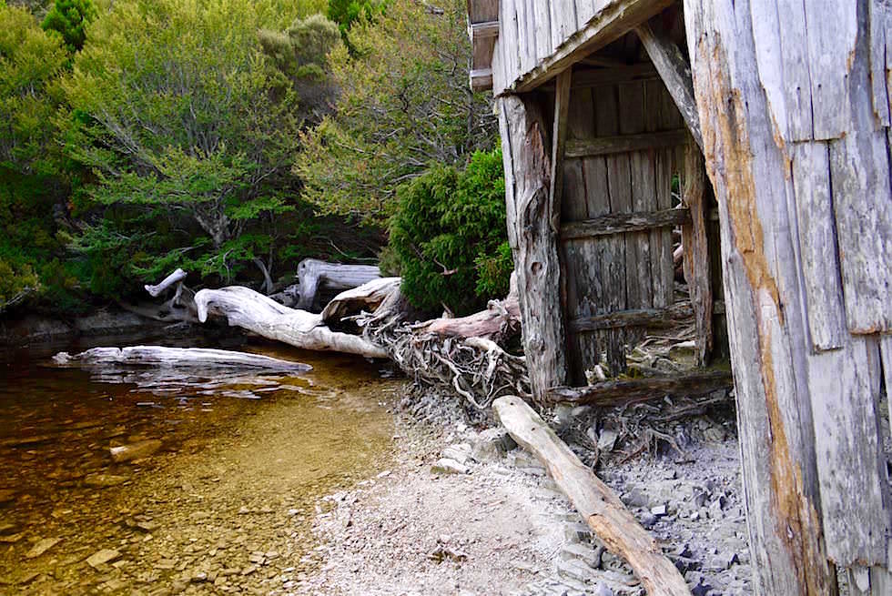 Boat Shed - alter Bootshütte am Crater Lake im Cradle Mountain NP - Tasmanien 