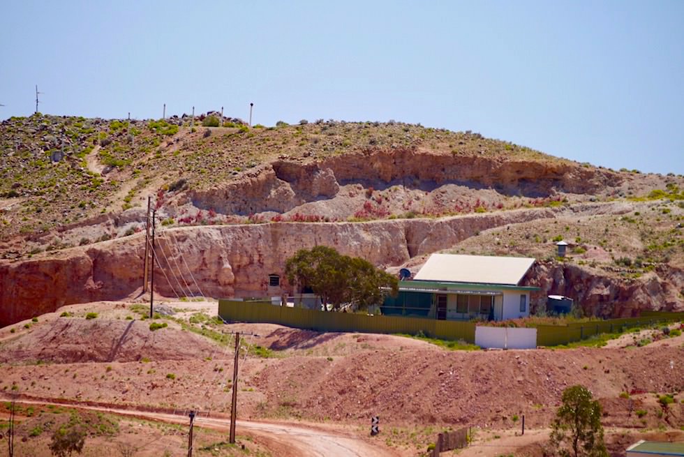 Coober Pedy - Höhlenwohnungen garantieren niedrige konstante Temperaturen - South Australia