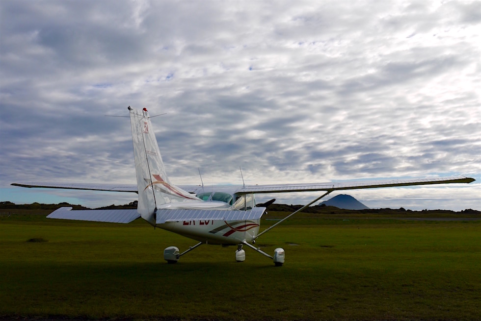 White Island Flights: die Cessna ist startklar - Neuseeland Nordinsel
