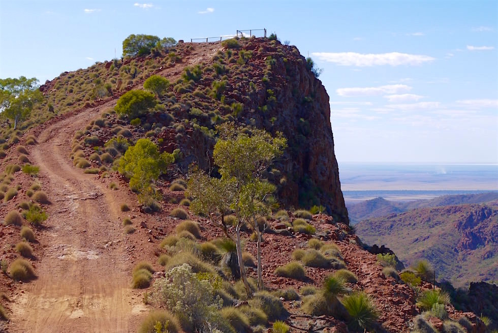Siller's Lookout der Höhepunkt der Ridge-Top Tour & Finders Ranges - Outback South Australia