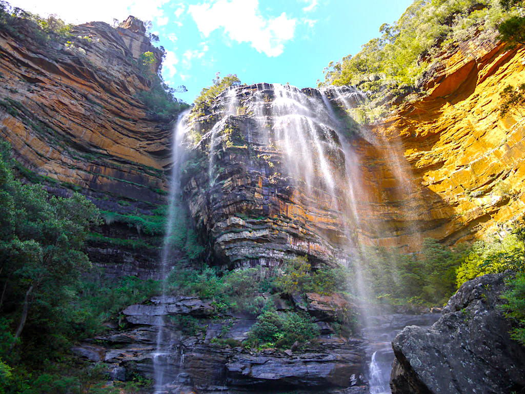 Die schönste Blue Mountains Wanderung vom Valley of Waters zu den Wentworth Falls - New South Wales