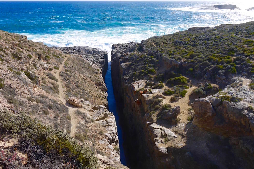 Highlight: Theakstone's Crevasse - Whalers Way bei Port Lincoln auf Eyre Peninsula - Southern Australia