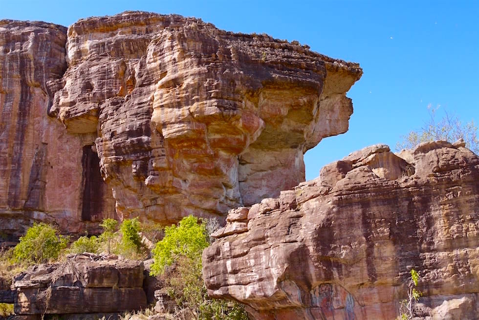 Kopf als Felsformation - Arnhem Land 4WD Tour - Northern Territory