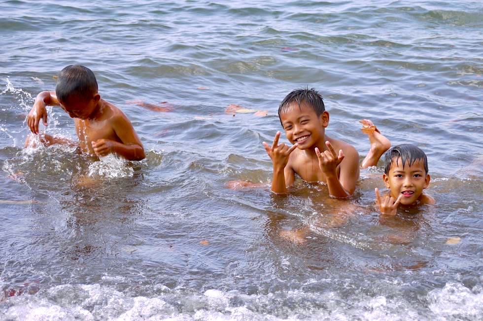 Kinder lachen - Bali