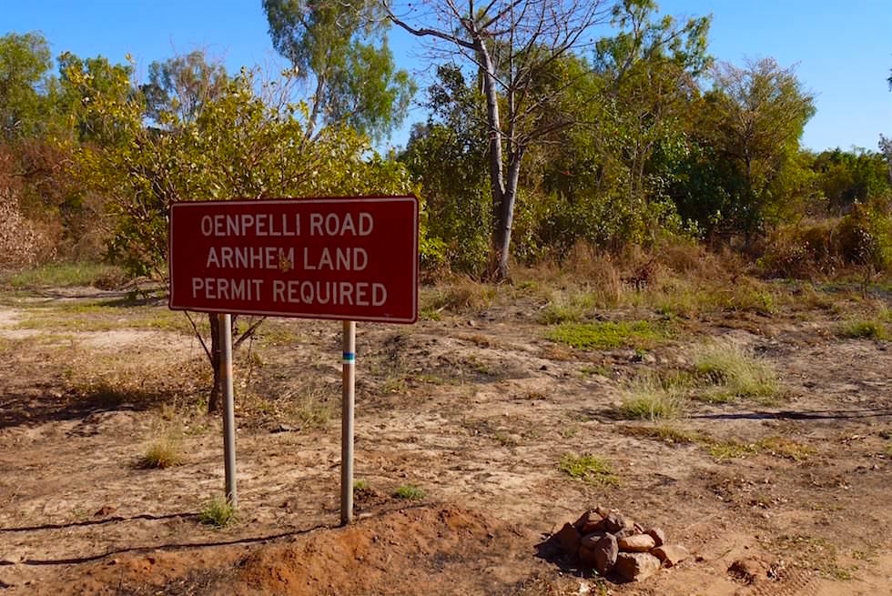 Permit notwendig - Arnhem Land - Northern Territory