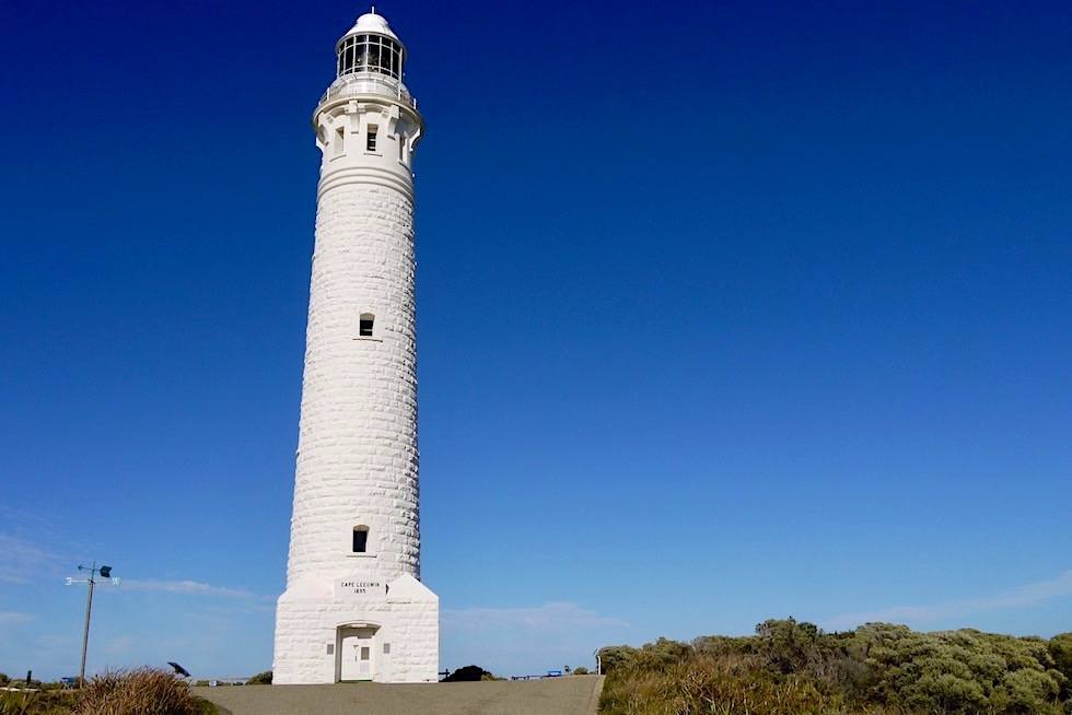 Strahlend blauer Himmel & Cape Leeuwin Lighthouse - Augusta - Western Australia