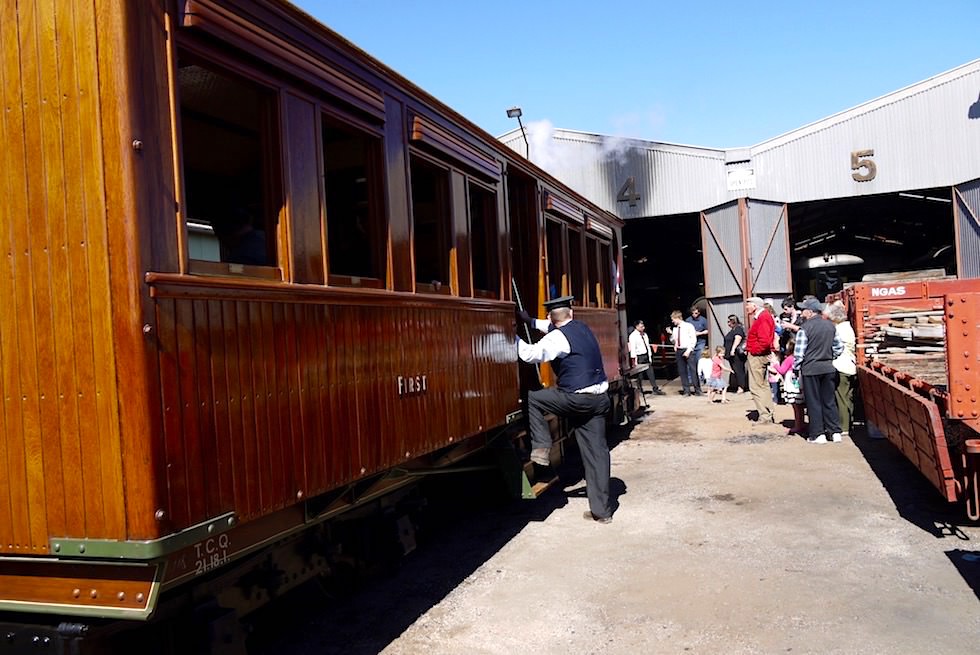 Pichi Richi Railways - Ausbesserungshallen bei Quorn - South Australia