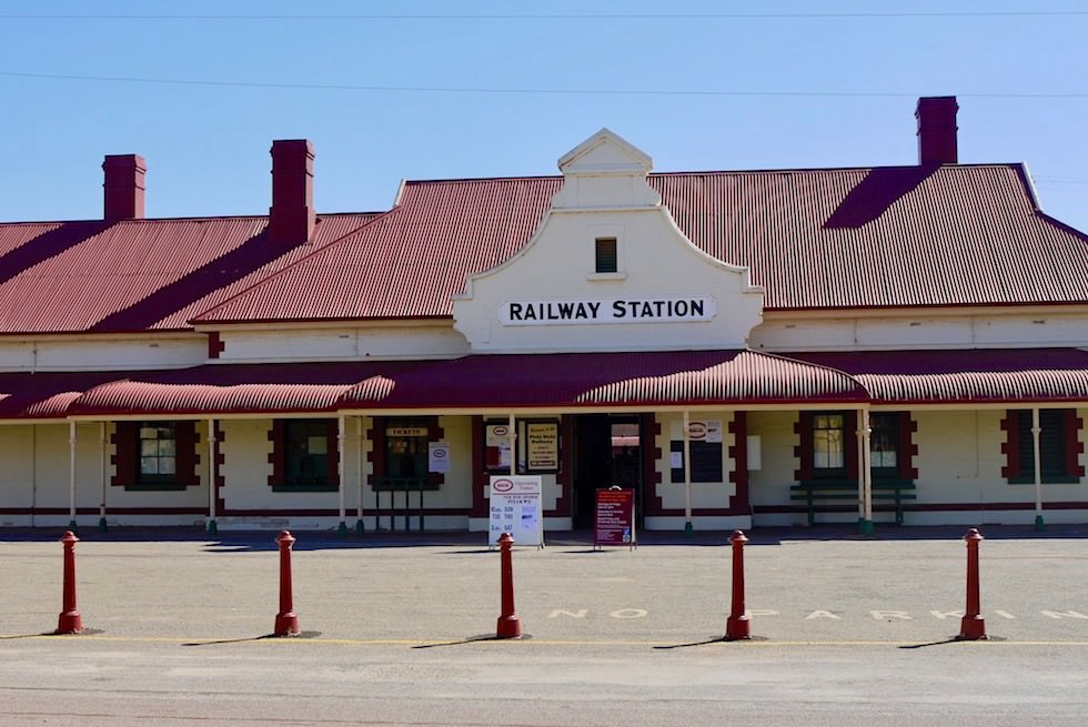 Pichi Richi Railway - Quorn Railway Station ist Bahnhof und Visitor Center von Quorn - South Australia