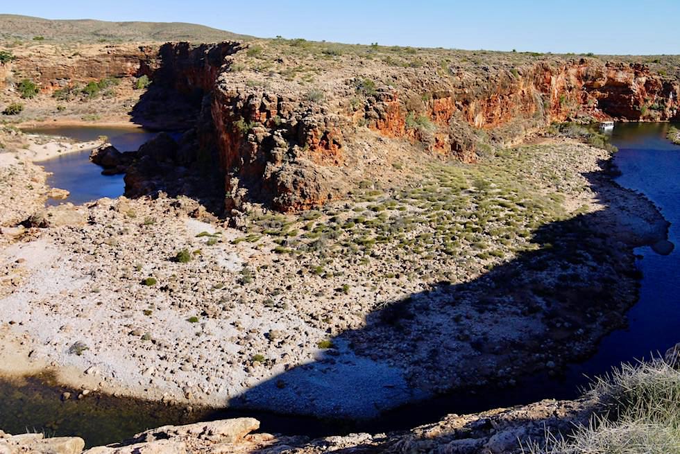 Überwältigender Ausblick auf Yardie Creek & Yardie Gorge vom Yardi Gorge Trial - Cape Range National Park - Western Australia