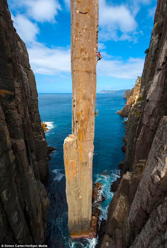Totem Pole Klettern Cape Hauy - Tasmanien