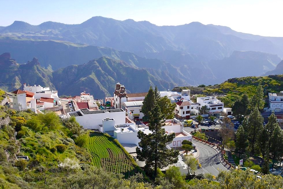 Zauberschönes Artenara - schönstes, kleinstes & höchstes Bergdorf mit vielen Höhlenhäusern - Gran Canaria