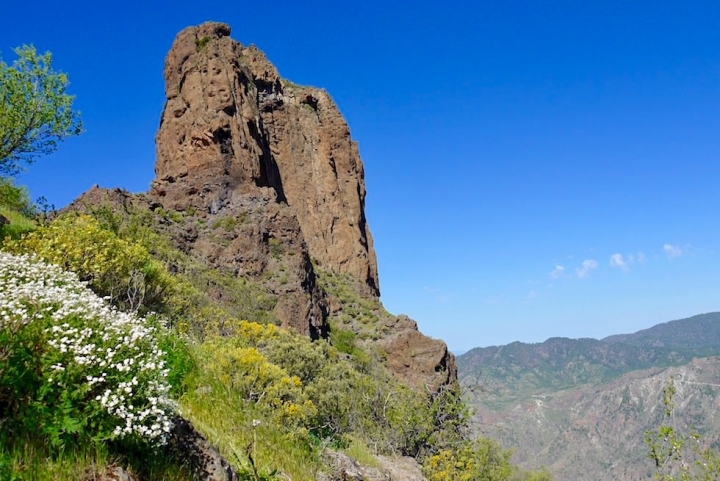 Roque Bentayga - 2. größter Monolith in grandioser Bergkulisse - Gran Canaria