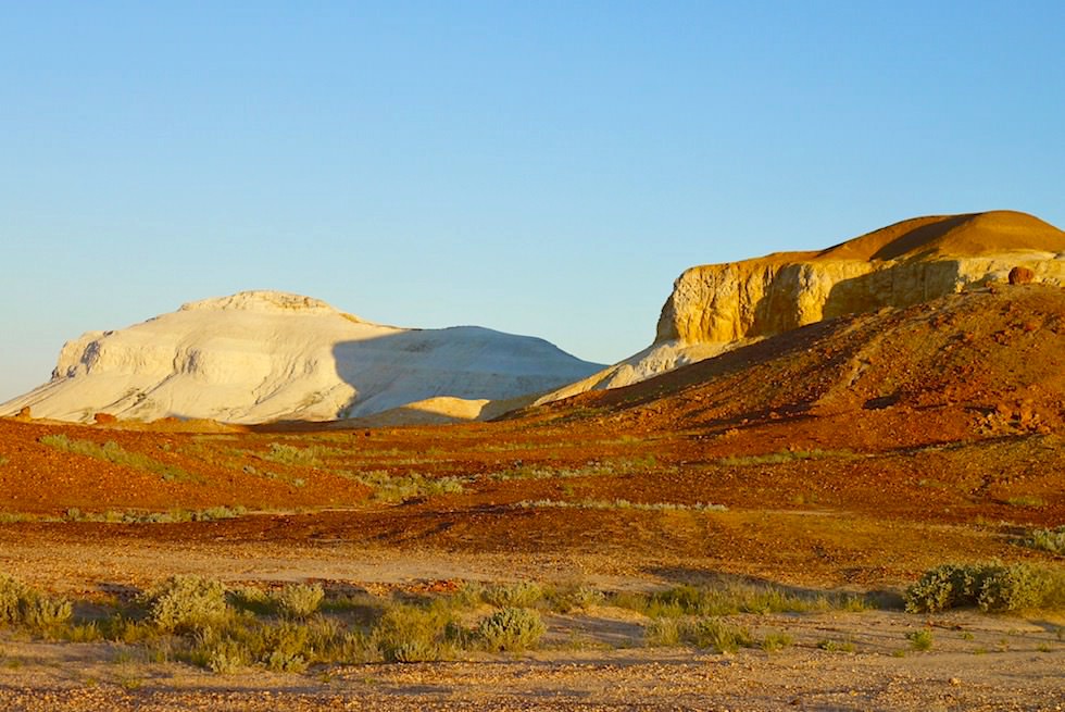 The Breakaways - Sandstein Formation namens Salt & Pepper - South Australia