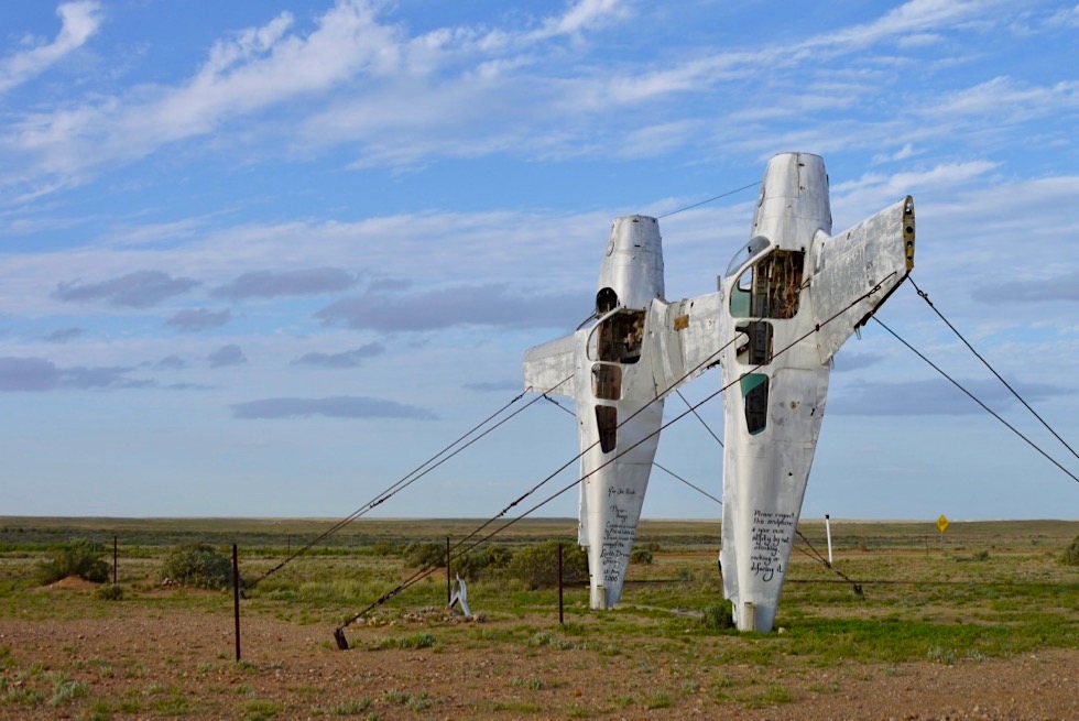 Mutonia Sculpture Park - Plane Henge - Oodnadatta Track - Outback South Australia