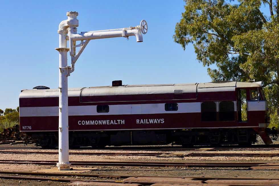 Australische Eisenbahngeschichte - Old Ghan & Commonwealth Railways - South Australia