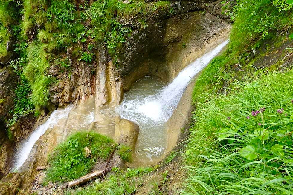 Radrunde Allgäu - Naturpark Eistobel bei Maierhöfen: spektakuläre Schluchten & Wasserfälle - Bayern