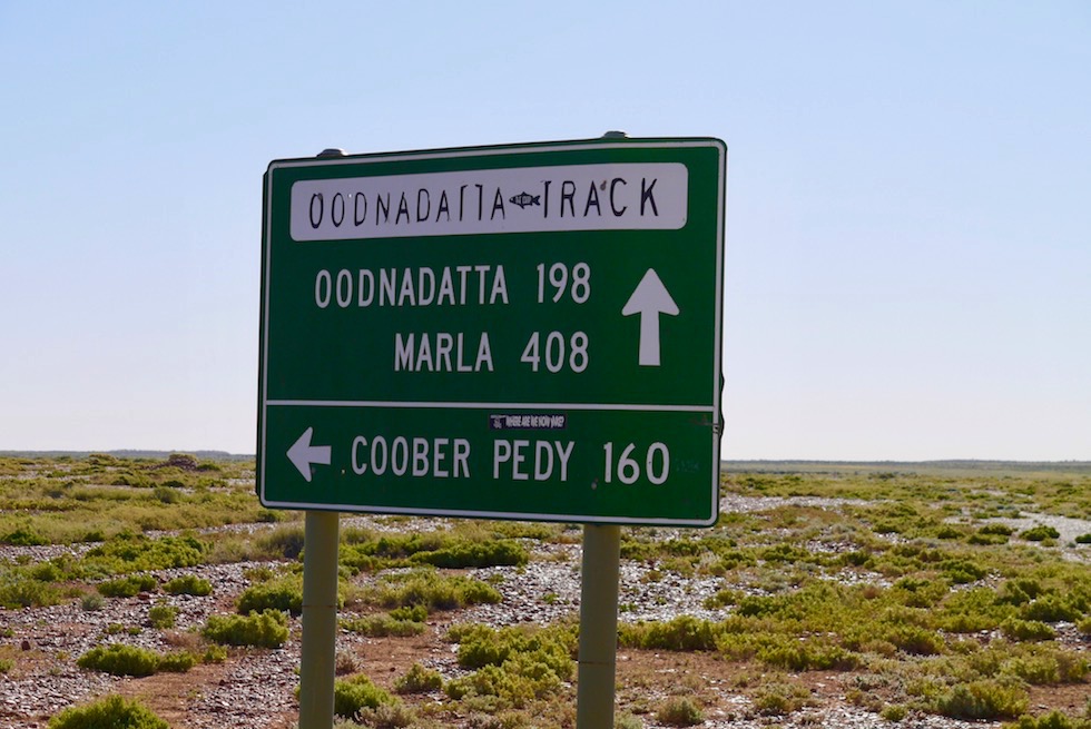 William Creek - Wegweiser - Oodnadatta Track - Outback South Australia